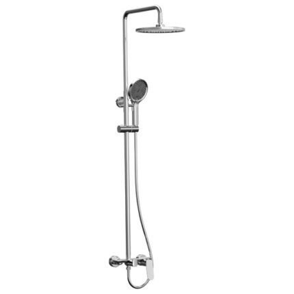 Chrome Plated Heimberg Urban Shower Column with Bath Mixer Model HBM-URB-155-CP