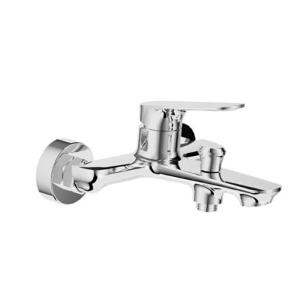 Chrome Plated Heimberg Urban Single Lever Bath/Shower Mixer Model HBM-URB-105-CP