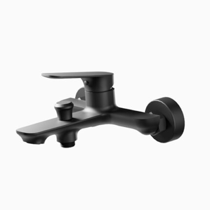 HEIMBERG URBAN Single Lever Bath/Shower Mixer in Matt Black