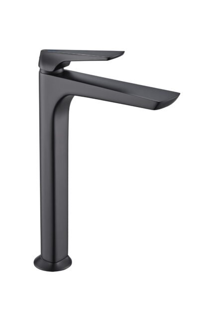 SEMA: TALL BASIN MIXER W/O PUW MATT BLACK