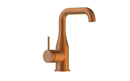 HEIMBERG –TOKYO: BASIN MIXER W/O PUW MATT ROSE GOLD