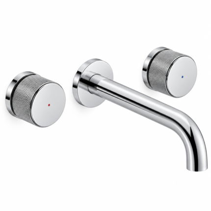 Wall Mounted 3 Hole Basin Mixer