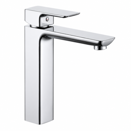 TALL SINGLE LEVER BASIN MIXER WITHOUT WASTE