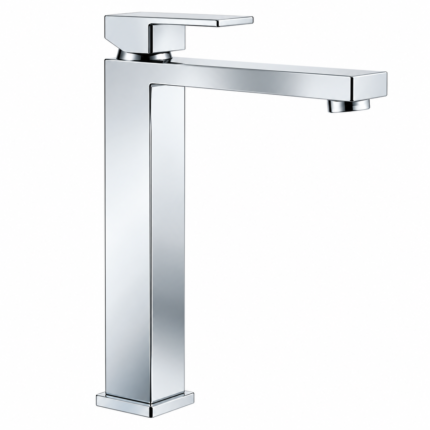 TALL SINGLE LEVER BASIN MIXER WITHOUT WASTE