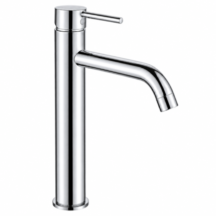 TALL SINGLE LEVER BASIN MIXER WITHOUT WASTE