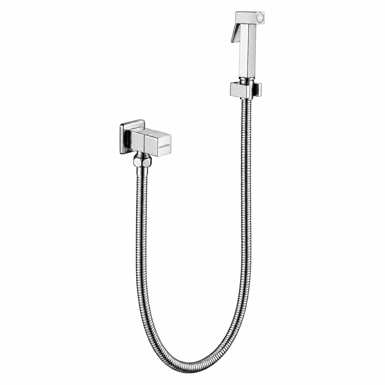 Polished chrome handheld shower set-2